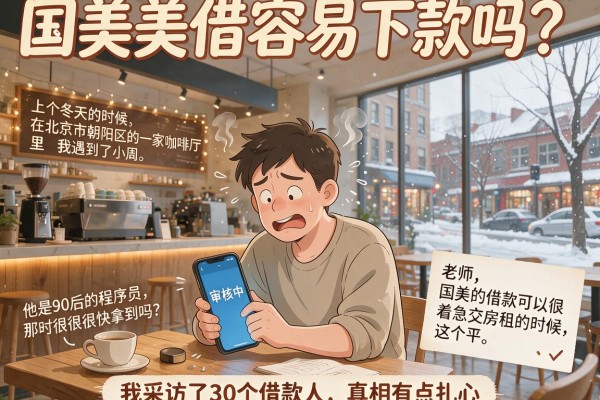 国美美借容易下款吗？我采访了30个借款人，真相有点扎心