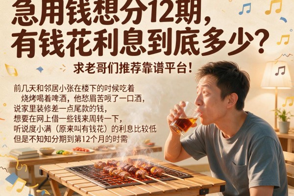 急用钱想分12期,有钱花利息到底多少?求老哥们推荐靠谱平台!