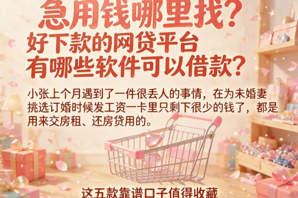 急用钱哪里找？好下款的网贷平台有哪些软件可以借款？这五款靠谱口子值得收藏