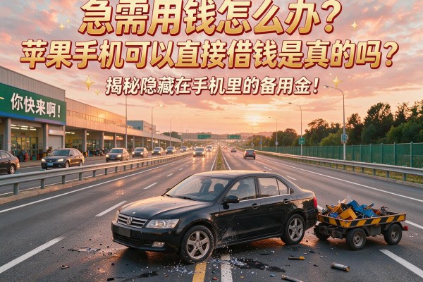 急需用钱怎么办?苹果手机可以直接借钱是真的吗?揭秘隐藏在手机里的备用金!