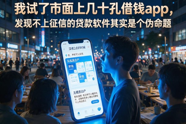 我试了市面上几十款借钱app，发现不上征信的贷款软件其实是个伪命题