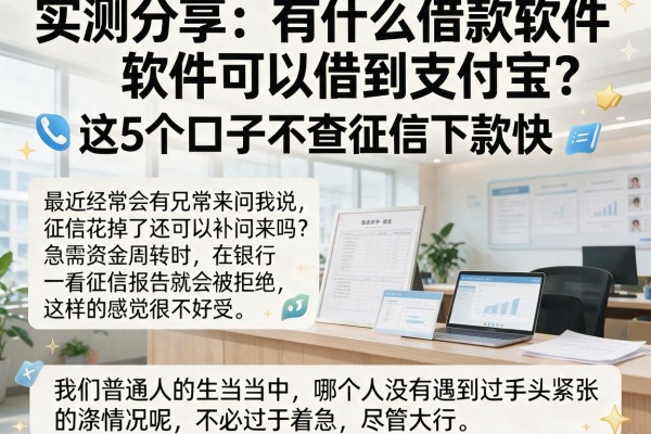 实测分享：有什么借款软件可以借到支付宝？这5个口子不查征信下款快