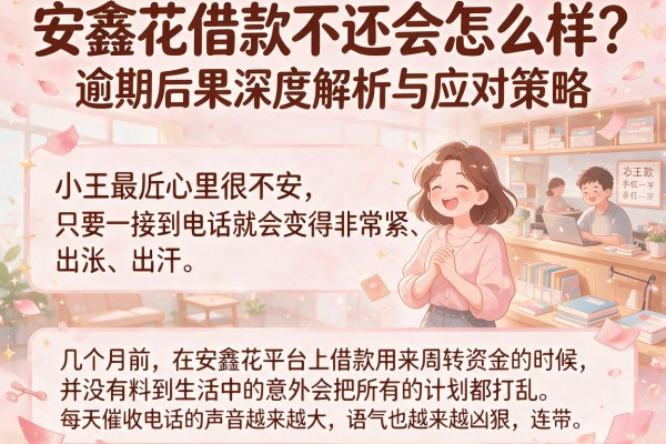 安鑫花借款不还会怎么样？逾期后果深度解析与应对策略