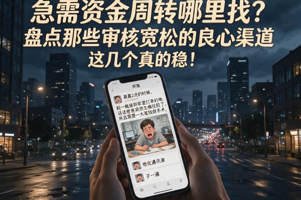 急需资金周转哪里找？盘点那些审核宽松的良心渠道，这几个真的稳！