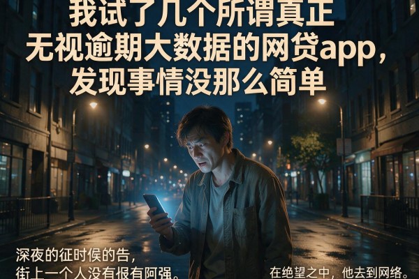 我试了几个所谓真正无视逾期大数据的网贷app，发现事情没那么简单