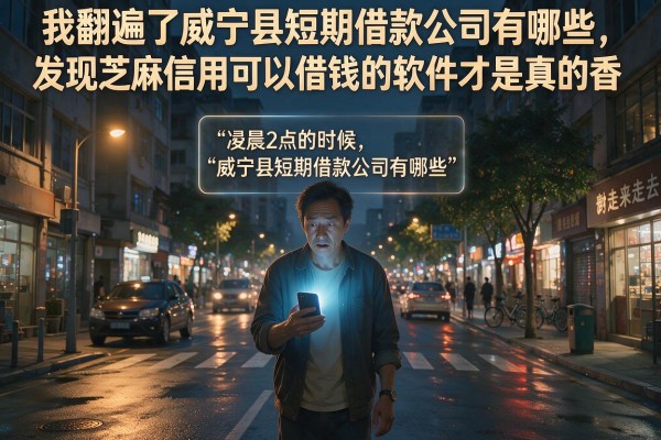 我翻遍了威宁县短期借款公司有哪些，发现芝麻信用可以借钱的软件才是真的香
