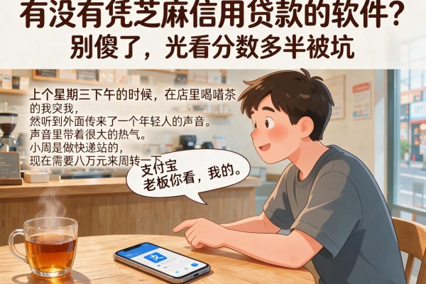 有没有凭芝麻信用贷款的软件？别傻了，光看分数多半被坑