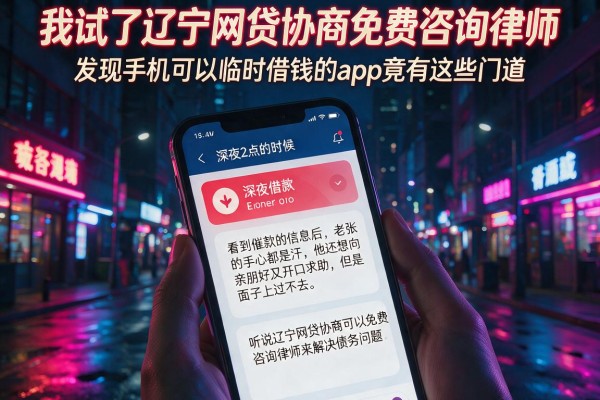 我试了辽宁网贷协商免费咨询律师，发现手机可以临时借钱的app竟有这些门道
