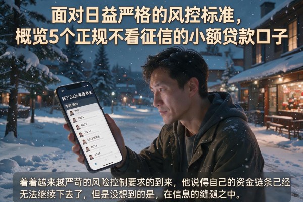 面对日益严格的风控标准，概览5个正规不看征信的小额贷款口子