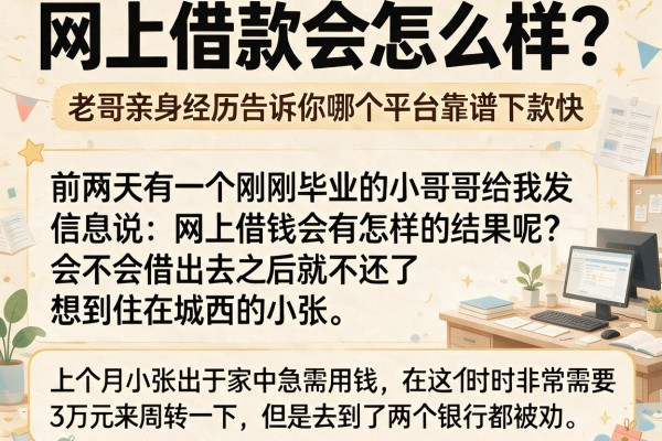 网上借款会怎么样？老哥亲身经历告诉你哪个平台靠谱下款快