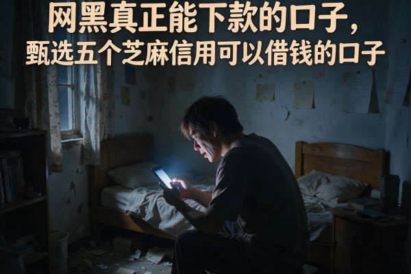 网黑真正能下款的口子，甄选五个芝麻信用可以借钱的口子