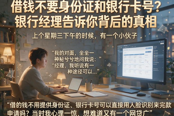 借钱不要身份证和银行卡号？银行经理告诉你背后的真相