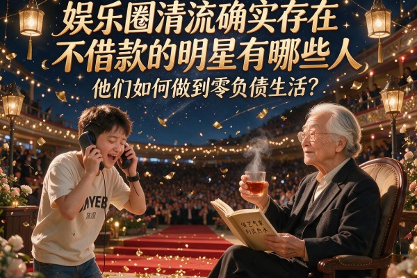 娱乐圈清流确实存在？不借款的明星有哪些人，他们如何做到零负债生活？