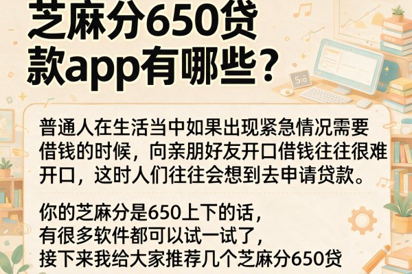 芝麻分650贷款app有哪些？整理了几个还能下款的口子
