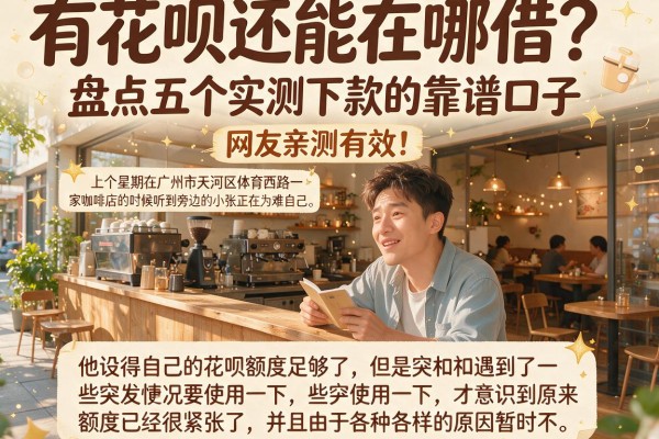 有花呗还能在哪借？盘点五个实测下款的靠谱口子，网友亲测有效！