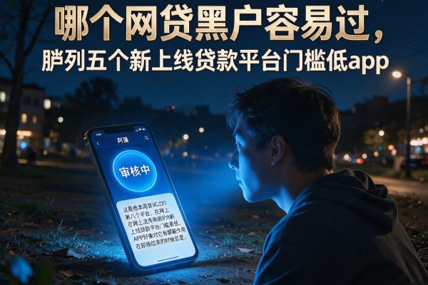 哪个网贷黑户容易过，胪列五个新上线贷款平台门槛低app