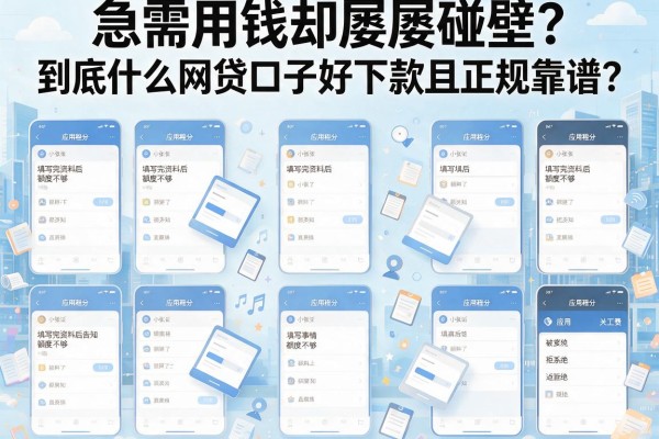 急需用钱却屡屡碰壁？到底什么网贷口子好下款且正规靠谱？
