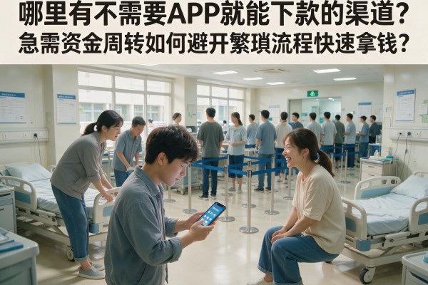 哪里有不需要APP就能下款的渠道？急需资金周转如何避开繁琐流程快速拿钱？