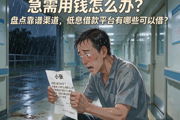 急需用钱怎么办？盘点靠谱渠道，低息借款平台有哪些可以借？