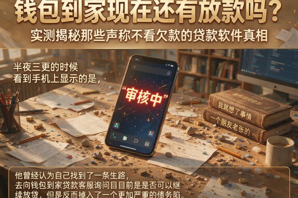 钱包到家现在还有放款吗？实测揭秘那些声称不看欠款的贷款软件真相
