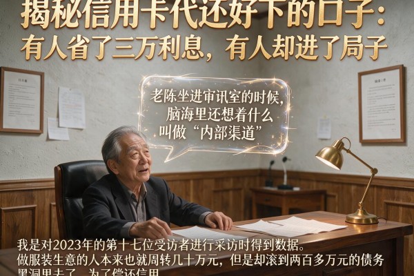 揭秘信用卡代还好下的口子：有人省了三万利息，有人却进了局子