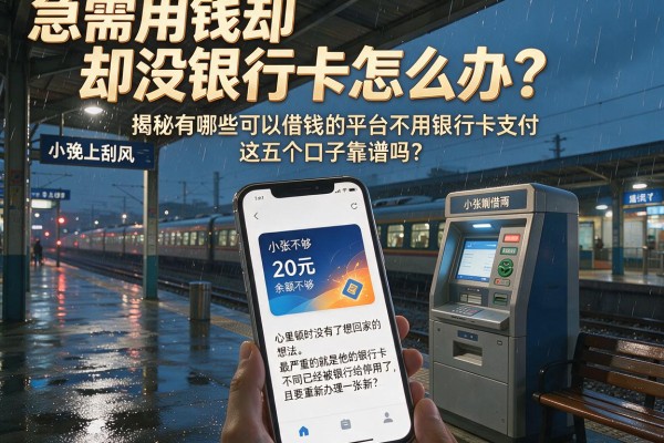 急需用钱却没银行卡怎么办？揭秘有哪些可以借钱的平台不用银行卡支付，这五个口子靠谱吗？
