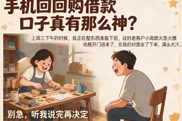 手机回购借款口子真有那么神？别急，听我说完再决定