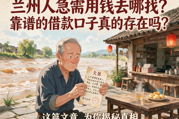 兰州人急需用钱去哪找？靠谱的借款口子真的存在吗？这篇文章为你揭秘真相