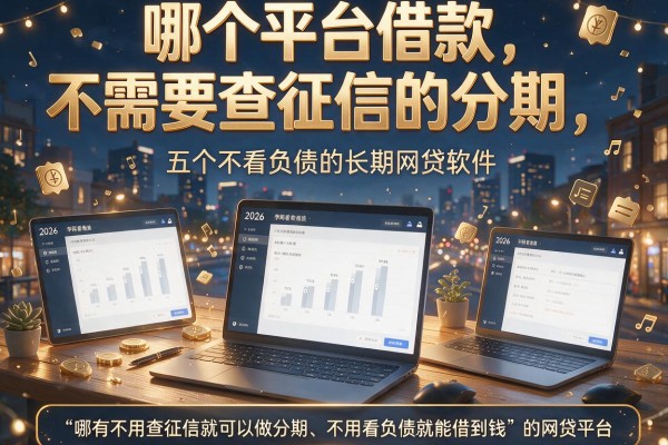 哪个平台借款不需要查征信的分期，详细阐述五个不看负债的长期网贷软件