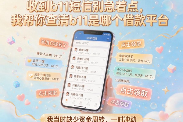 收到b11短信别急着点，我帮你查清b11是哪个借款平台