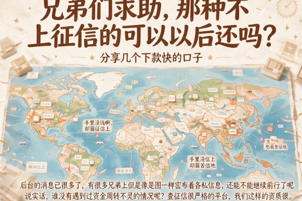兄弟们求助，那种不上征信的可以以后还吗？分享几个下款快的口子