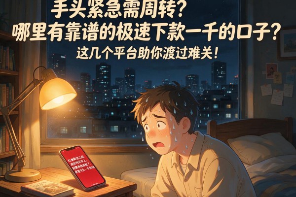 手头紧急需周转？哪里有靠谱的极速下款一千的口子？这几个平台助你渡过难关！
