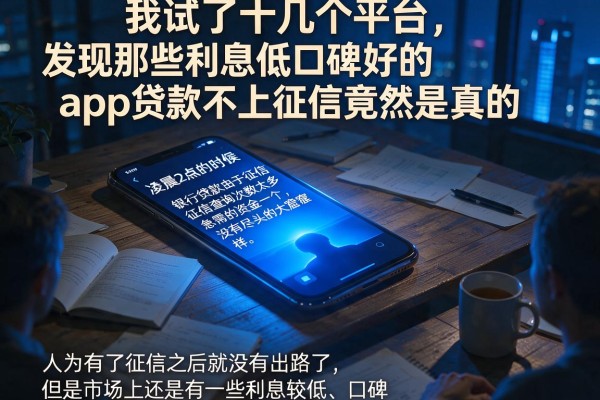 我试了十几个平台，发现那些利息低口碑好的app贷款不上征信竟然是真的