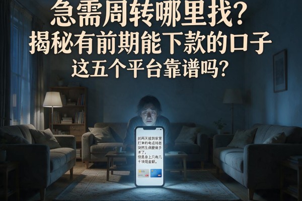 急需周转哪里找？揭秘有前期能下款的口子，这五个平台靠谱吗？