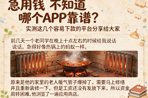 急用钱不知道哪个APP靠谱？实测这几个容易下款的平台分享给大家