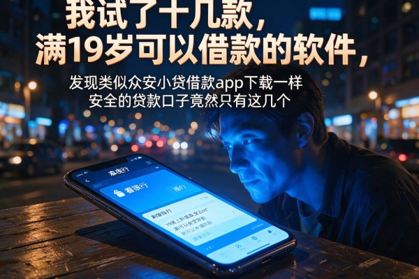我试了十几款满19岁可以借款的软件,发现类似众安小贷借款app下载一样安全的贷款口子竟然只有这几个