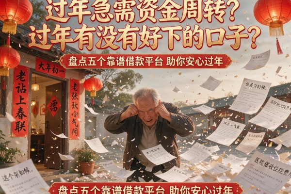 过年急需资金周转？过年有没有好下的口子？盘点五个靠谱借款平台助你安心过年