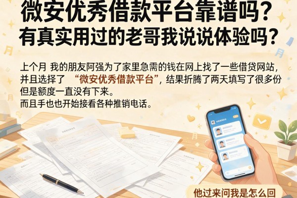 微安优秀借款平台靠谱吗？有真实用过的老哥来说说体验吗？