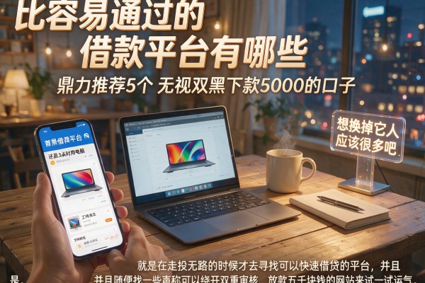 比容易通过的借款平台有哪些，鼎力推荐5个无视双黑下款5000的口子