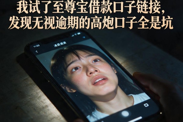 我试了至尊宝借款口子链接，发现无视逾期的高炮口子全是坑