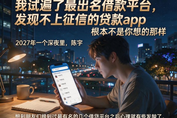 我试遍了最出名借款平台，发现不上征信的贷款app根本不是你想的那样