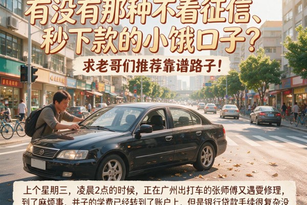 有没有那种不看征信、秒下款的小饿口子？求老哥们推荐靠谱路子！