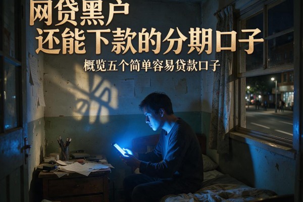 网贷黑户还能下款的分期口子，概览五个简单容易贷款口子
