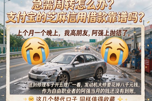 急需周转怎么办?支付宝的芝麻信用借款靠谱吗?这几个替代口子同样值得收藏