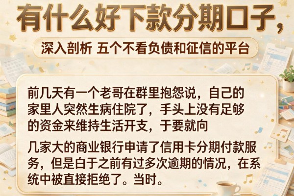 有什么好下款分期口子，深入剖析五个不看负债和征信的平台
