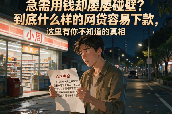 急需用钱却屡屡碰壁？到底什么样的网贷容易下款，这里有你不知道的真相