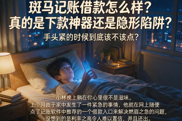 斑马记账借款怎么样？真的是下款神器还是隐形陷阱？手头紧的时候到底该不该点？