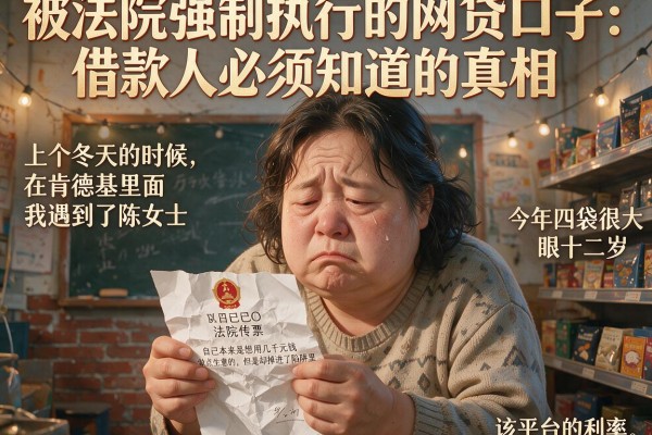 被法院强制执行的网贷口子：借款人必须知道的真相