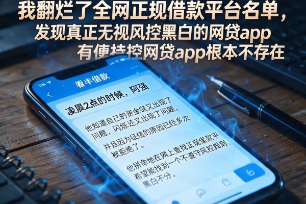 我翻烂了全网正规借款平台名单，发现真正无视风控黑白的网贷app根本不存在