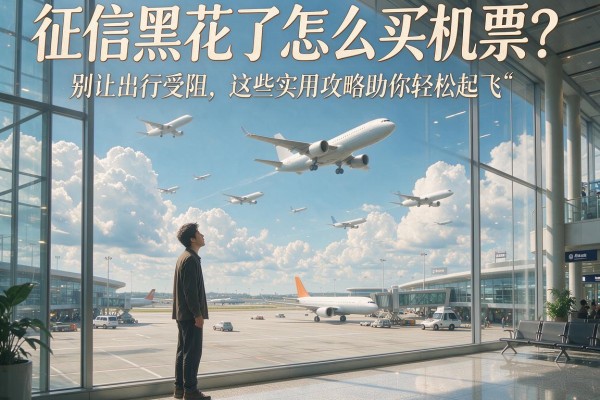 征信黑花了怎么买机票？别让出行受阻，这些实用攻略助你轻松起飞